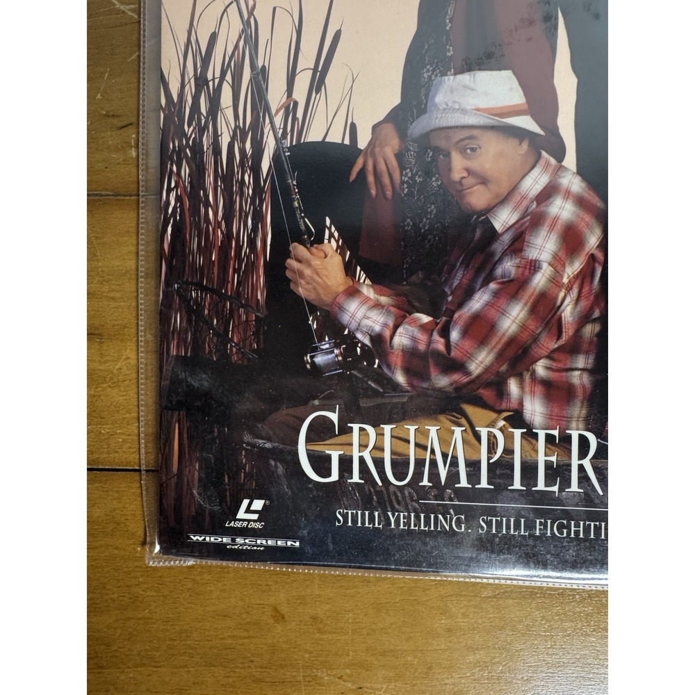 Grumpier Old Men Laserdisc LD Jack Lemmon Walter Matthau Comedy - Picture 2 of 6